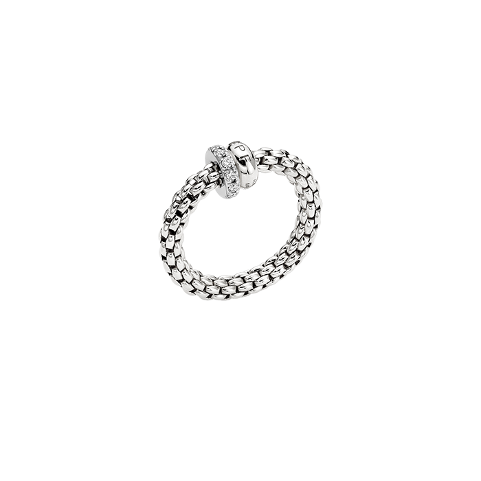 Solo Flex'it Ring With Diamond Pavã‰