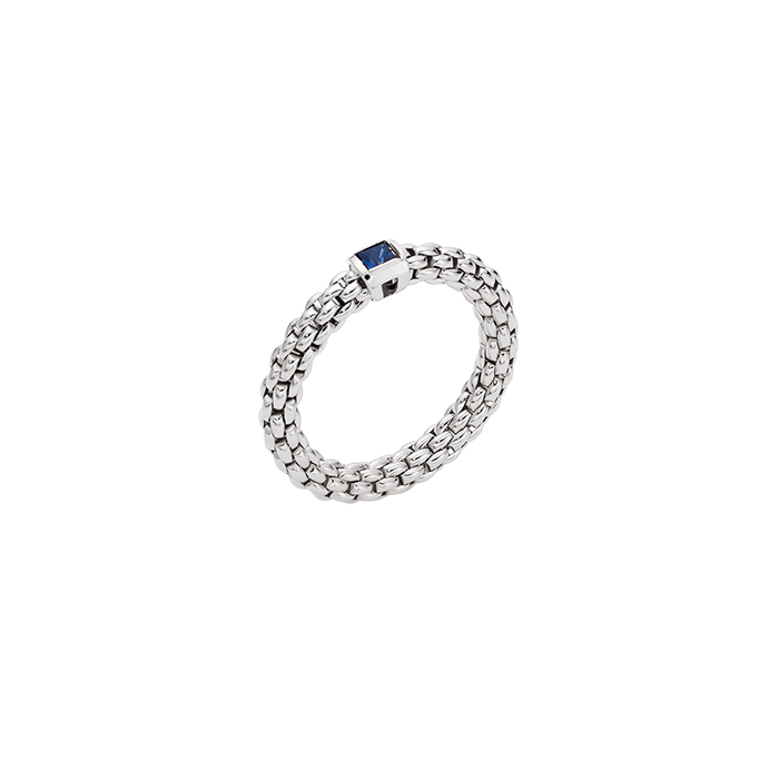 Souls Flex'it Ring With A Blue Sapphire