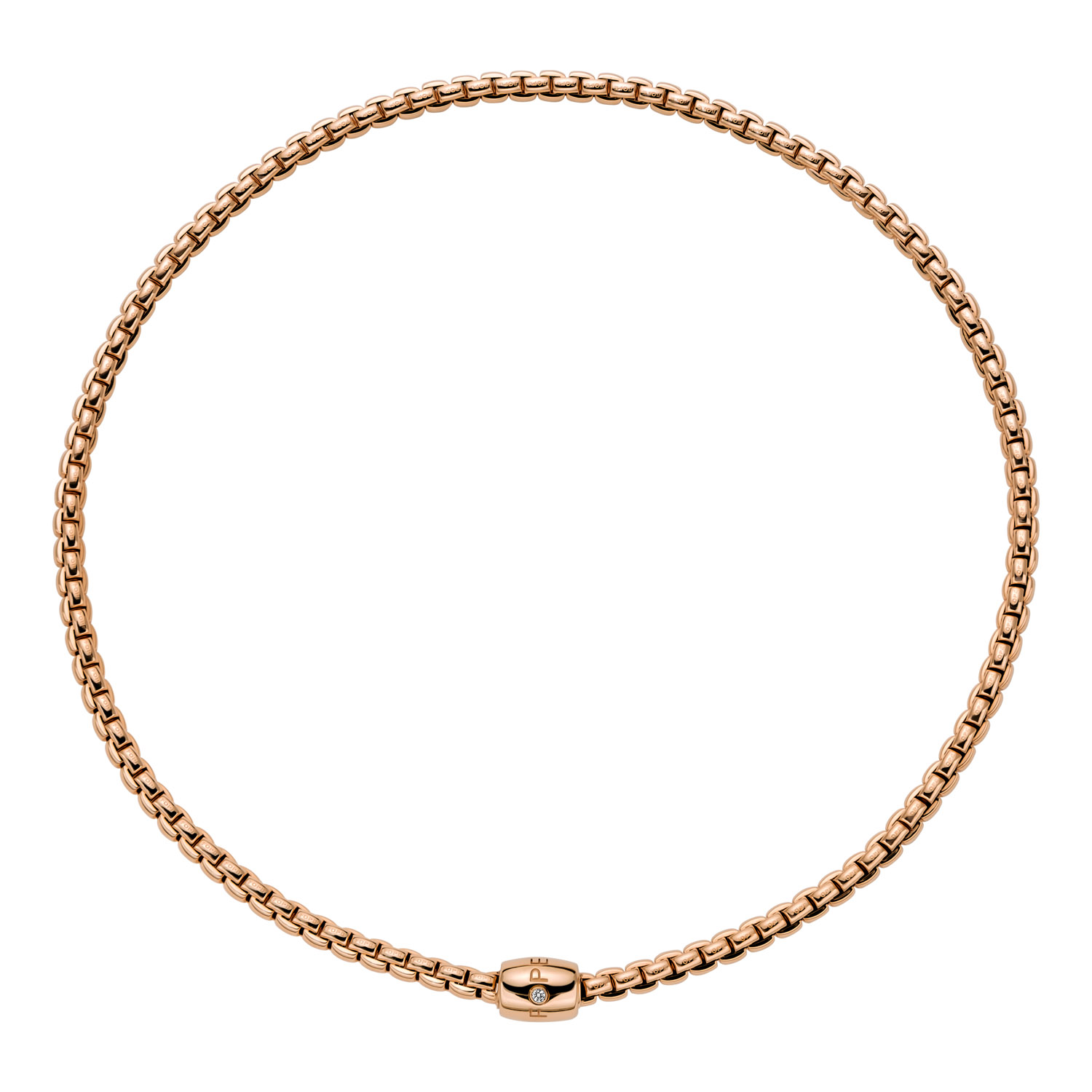 Flex'it Necklace With Ornamental Clasp