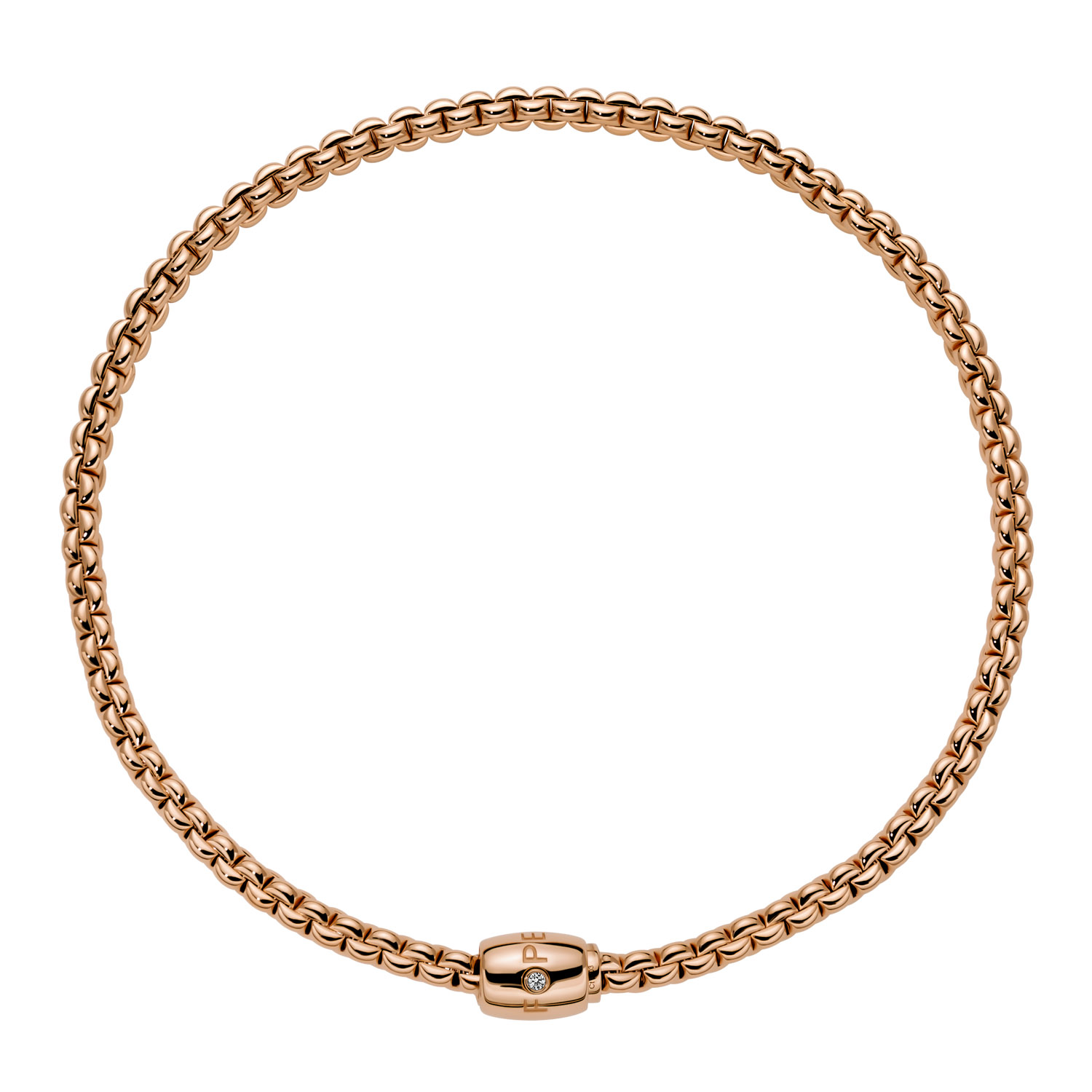 Flex'it Necklace With Ornamental Clasp