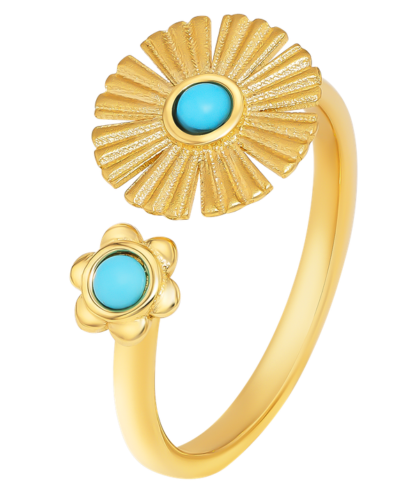 Sunkiss Arfaj Daisy Open Ring