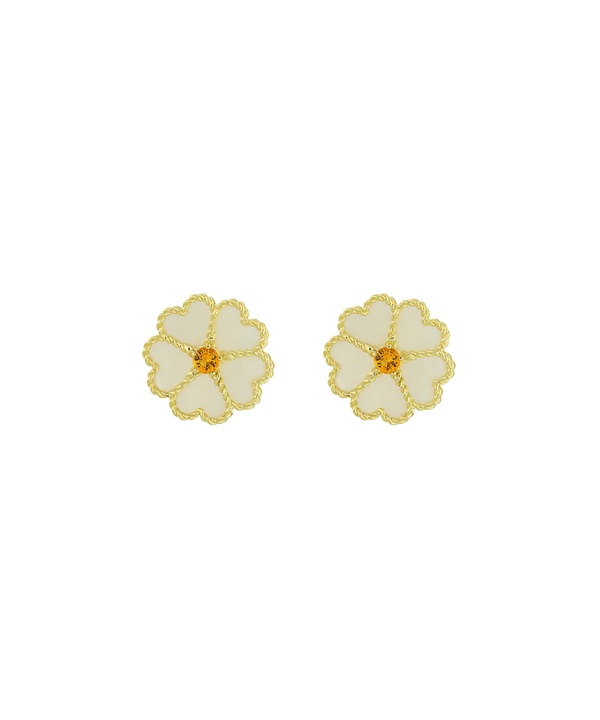 Petali Del Mare 18k Yellow Gold Earrings