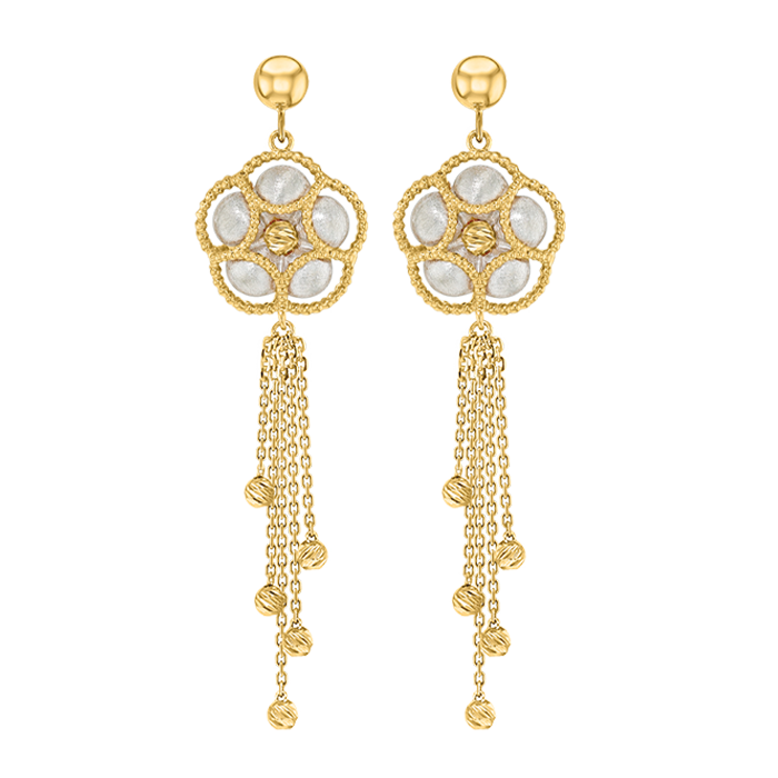 Petali D'oro Earrings