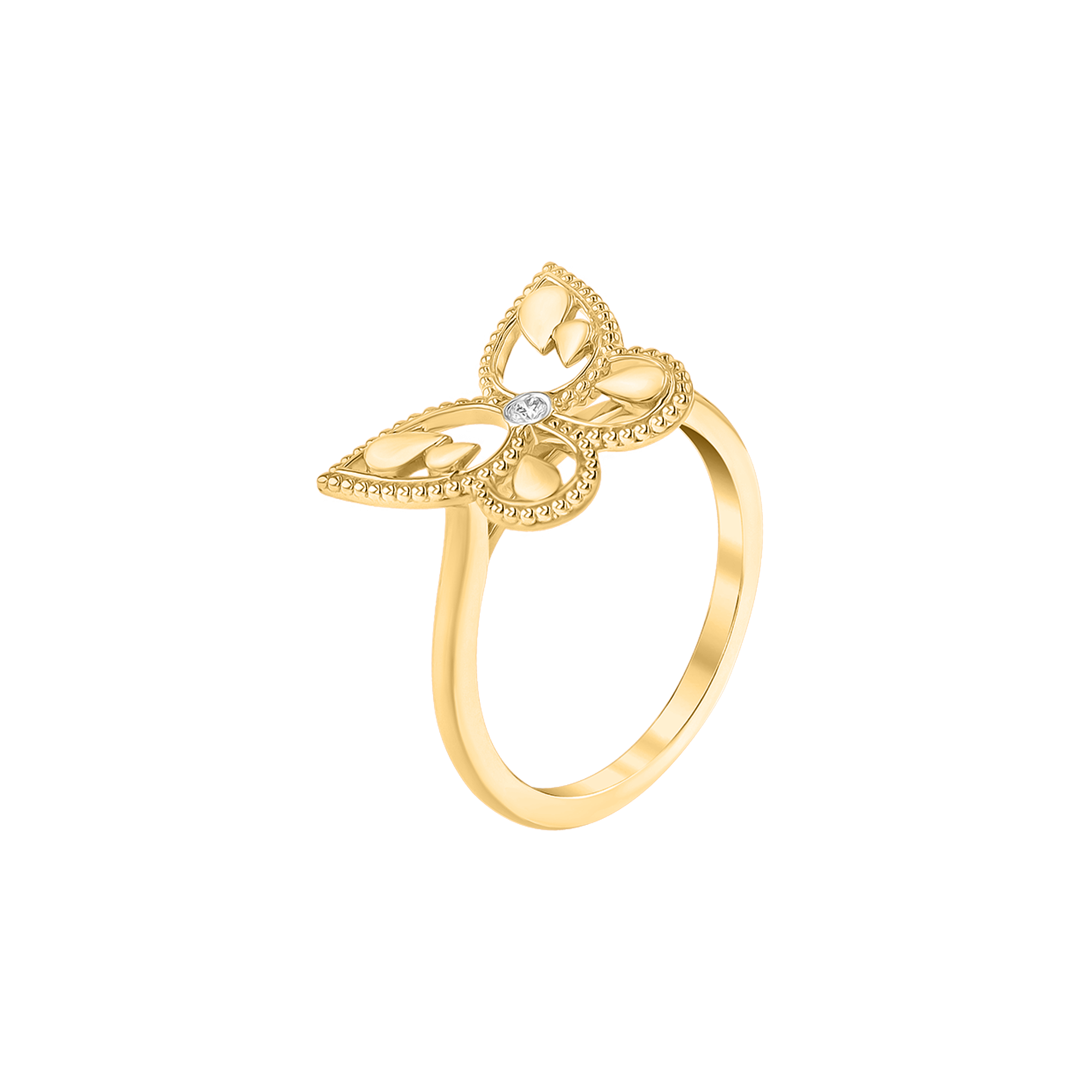 Frou Frou Diamond Butterfly Ring