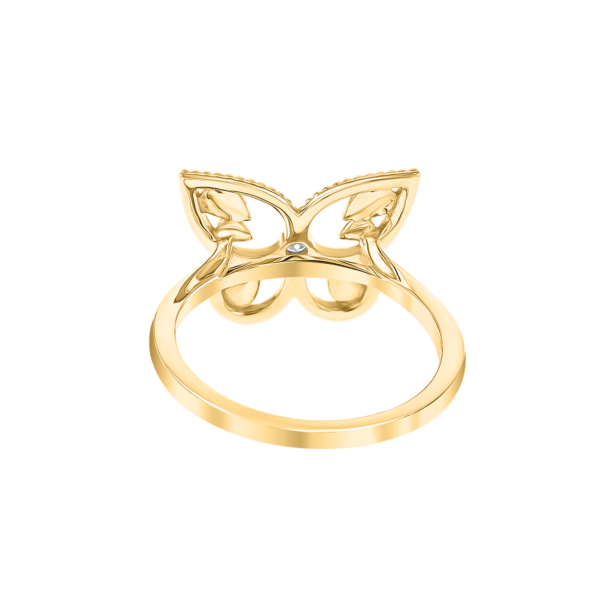 Frou Frou Diamond Butterfly Ring