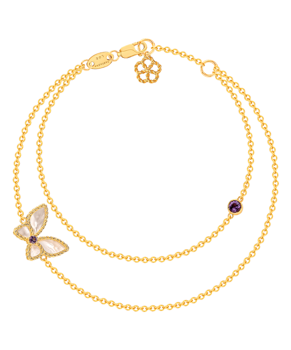 Petali Del Mare Mother of Pearl Bracelet in 18K Rose Gold
