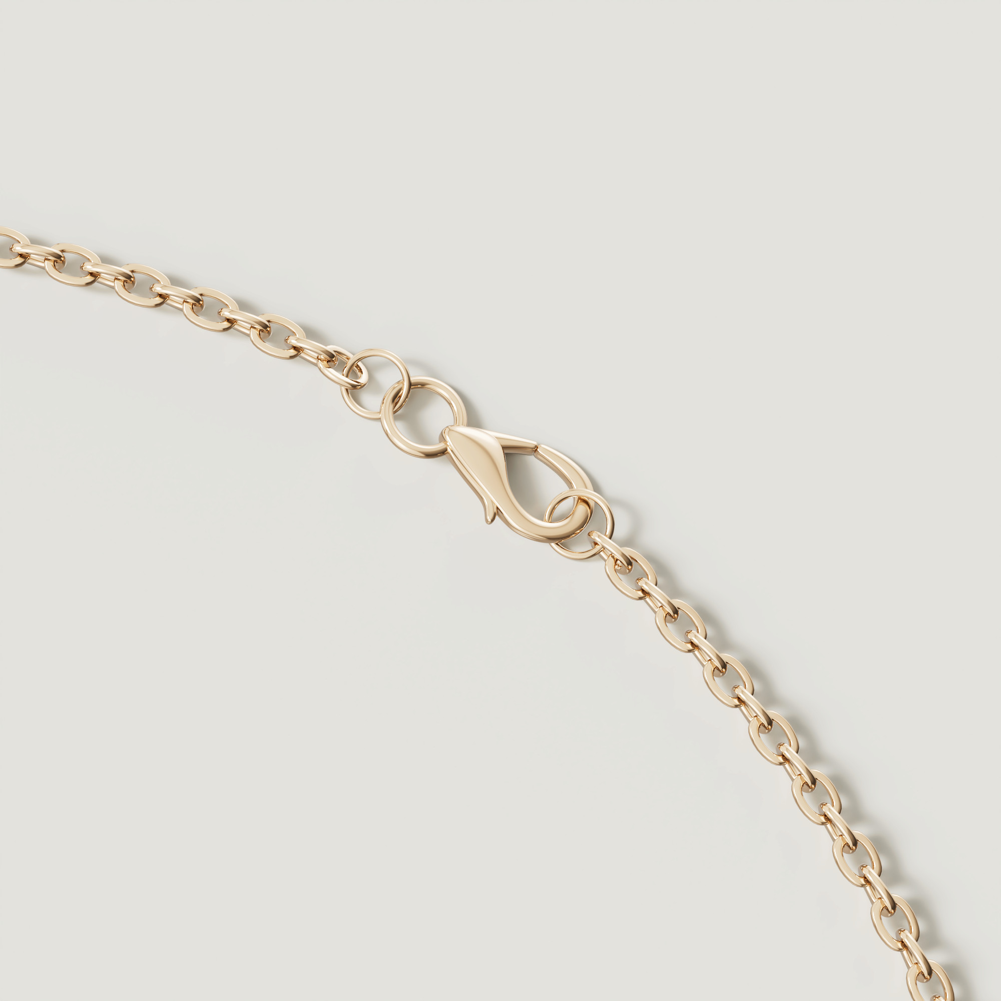 Bliss 18k Yellow Gold Diamond & White Mother Of Pearl Necklace