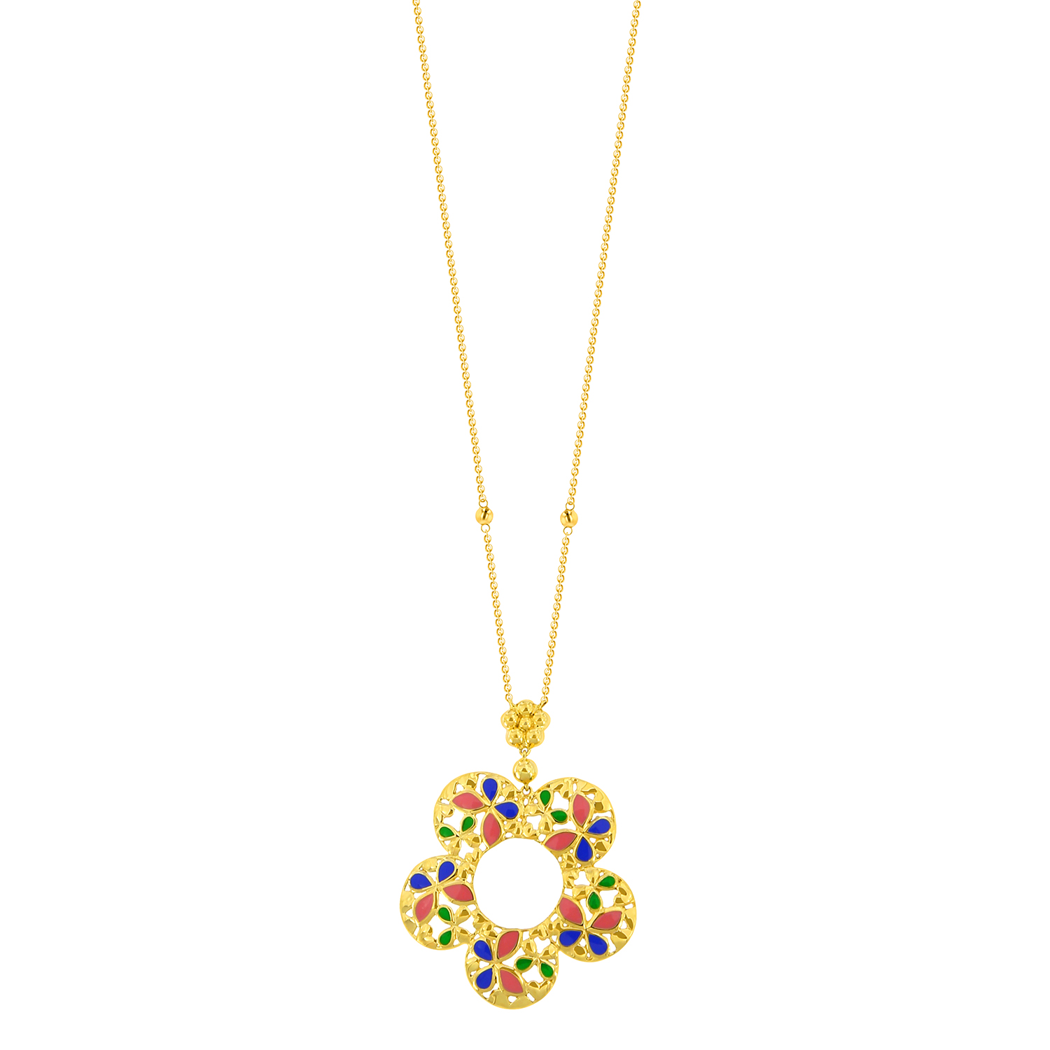 Bloom 18K Yellow Gold Necklace