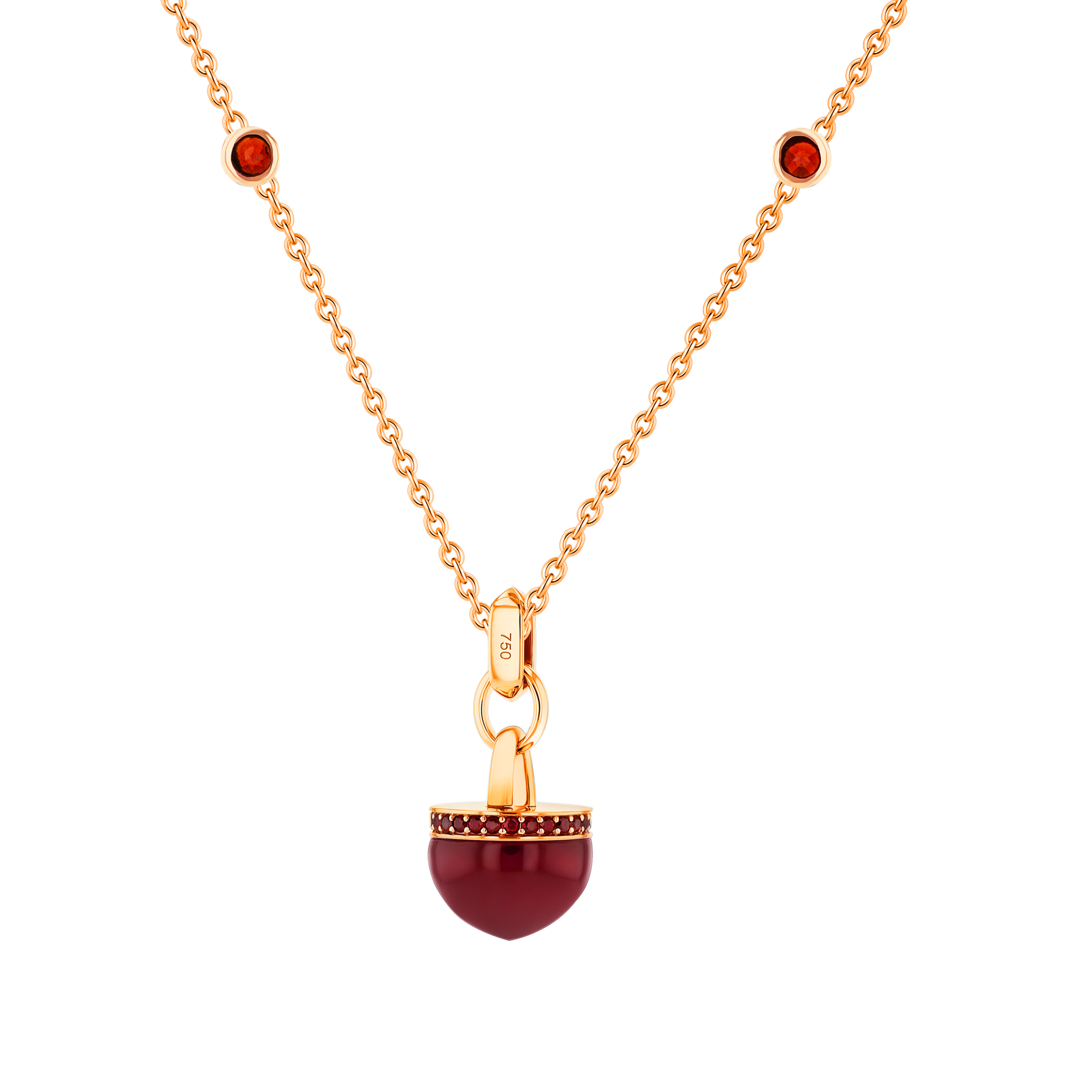 Nobel Garnet Necklace