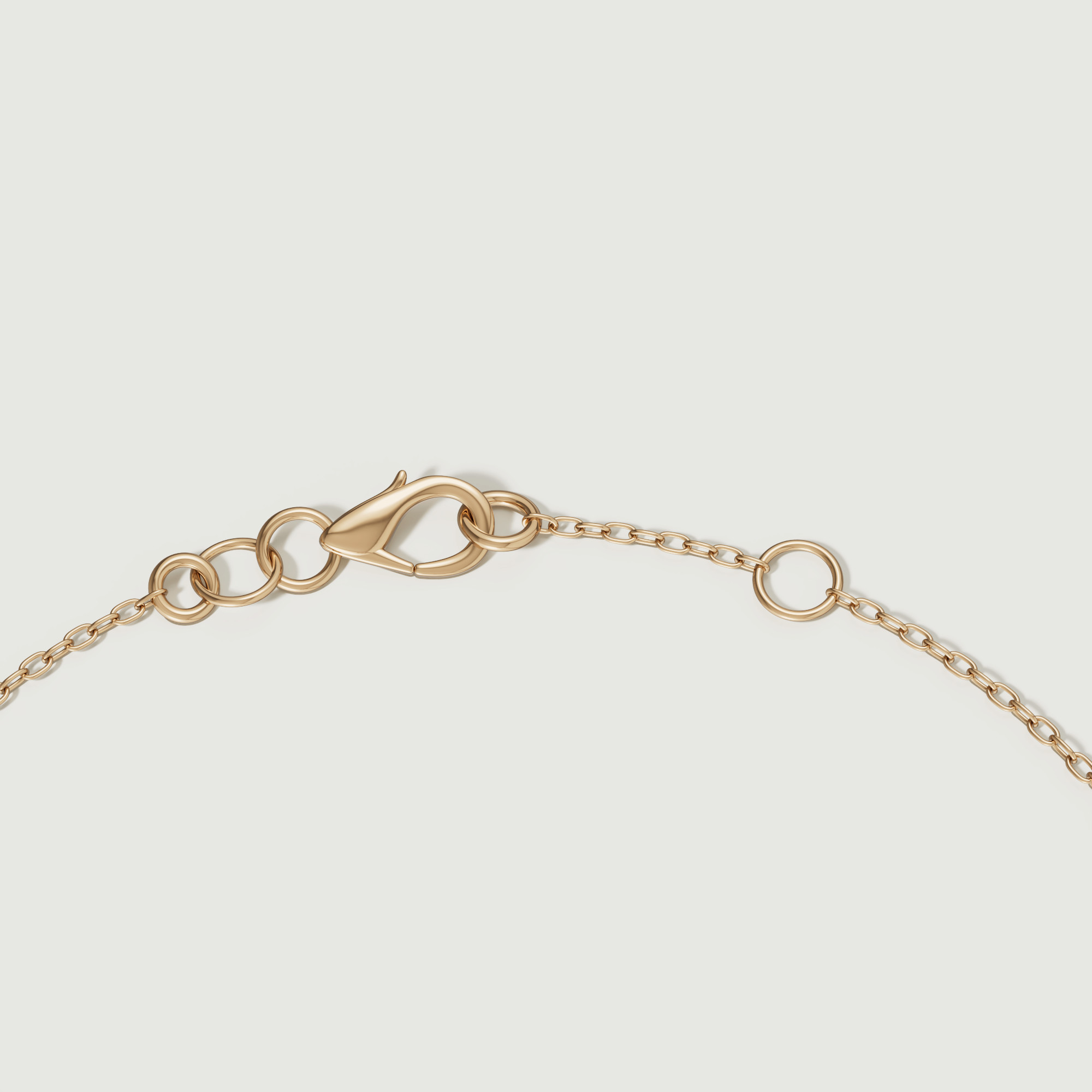 Art Deco Yellow Gold Bracelet With Mother Of Pearl And Diamond