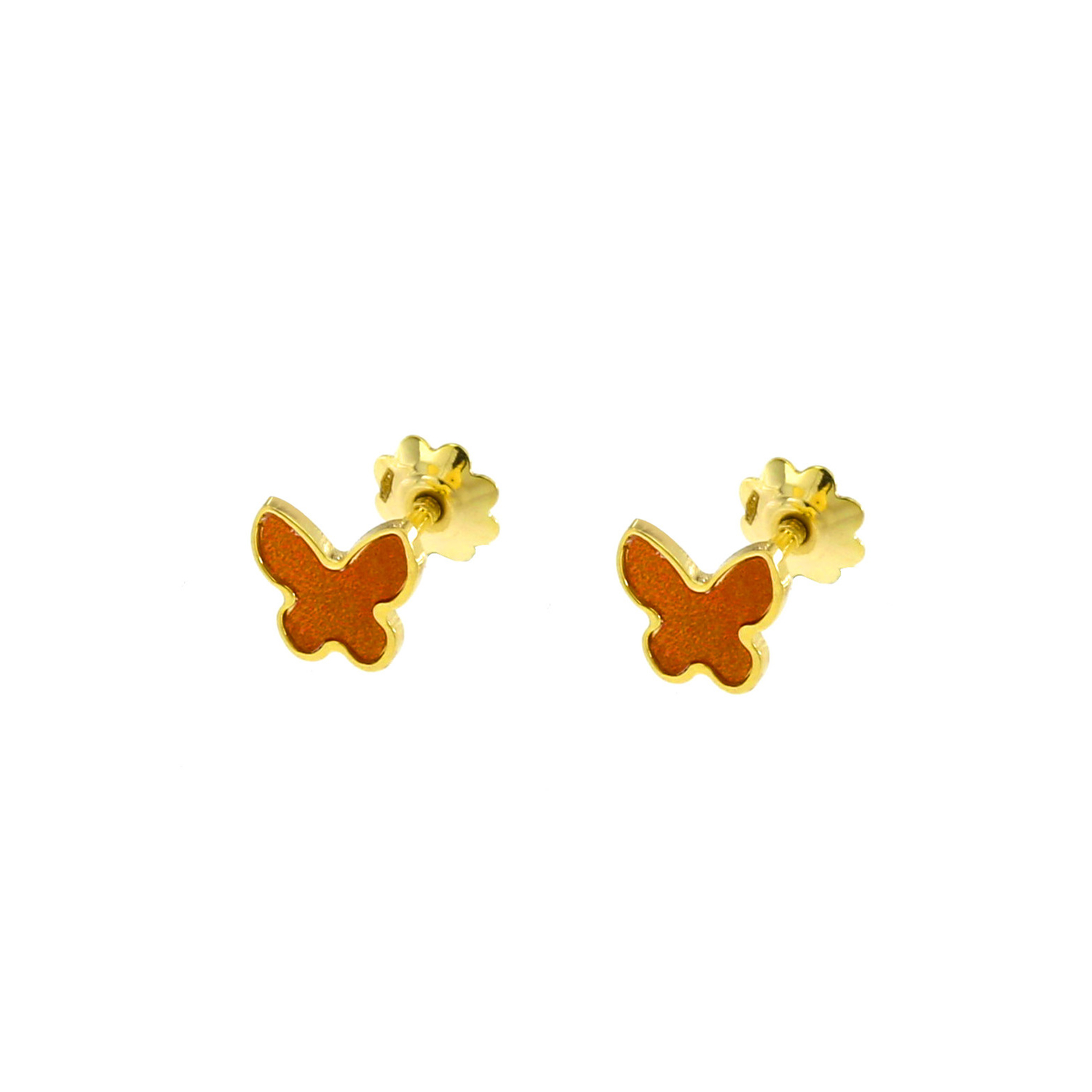 Dc Baby 18k Yellow Gold Earring