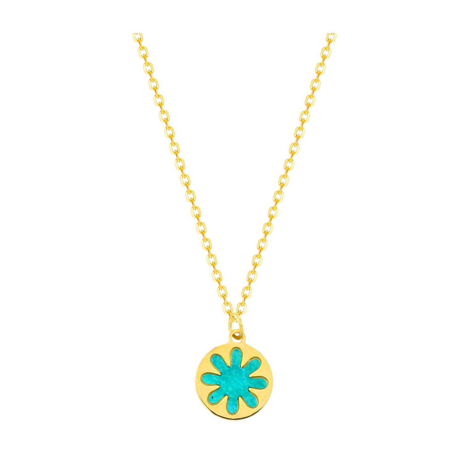 Dc Baby 18k Yellow Gold Necklace