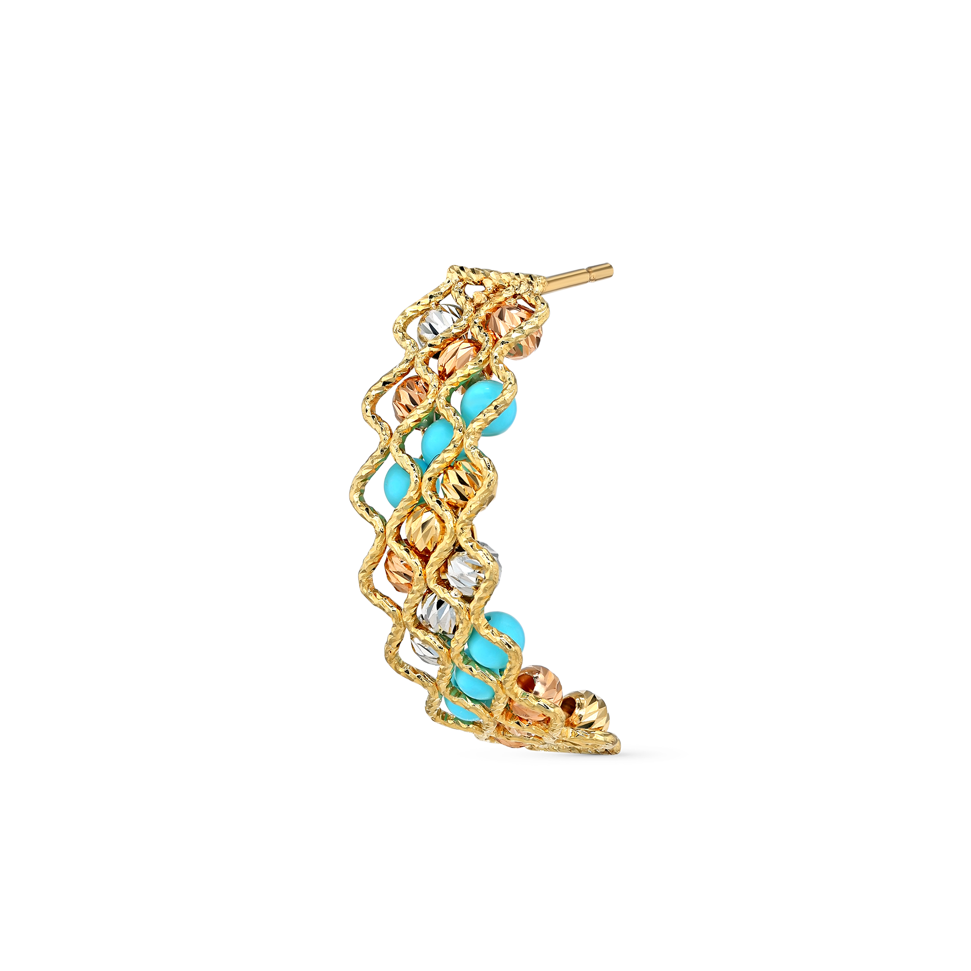 Golden Pizzo 18k Gold Earrings