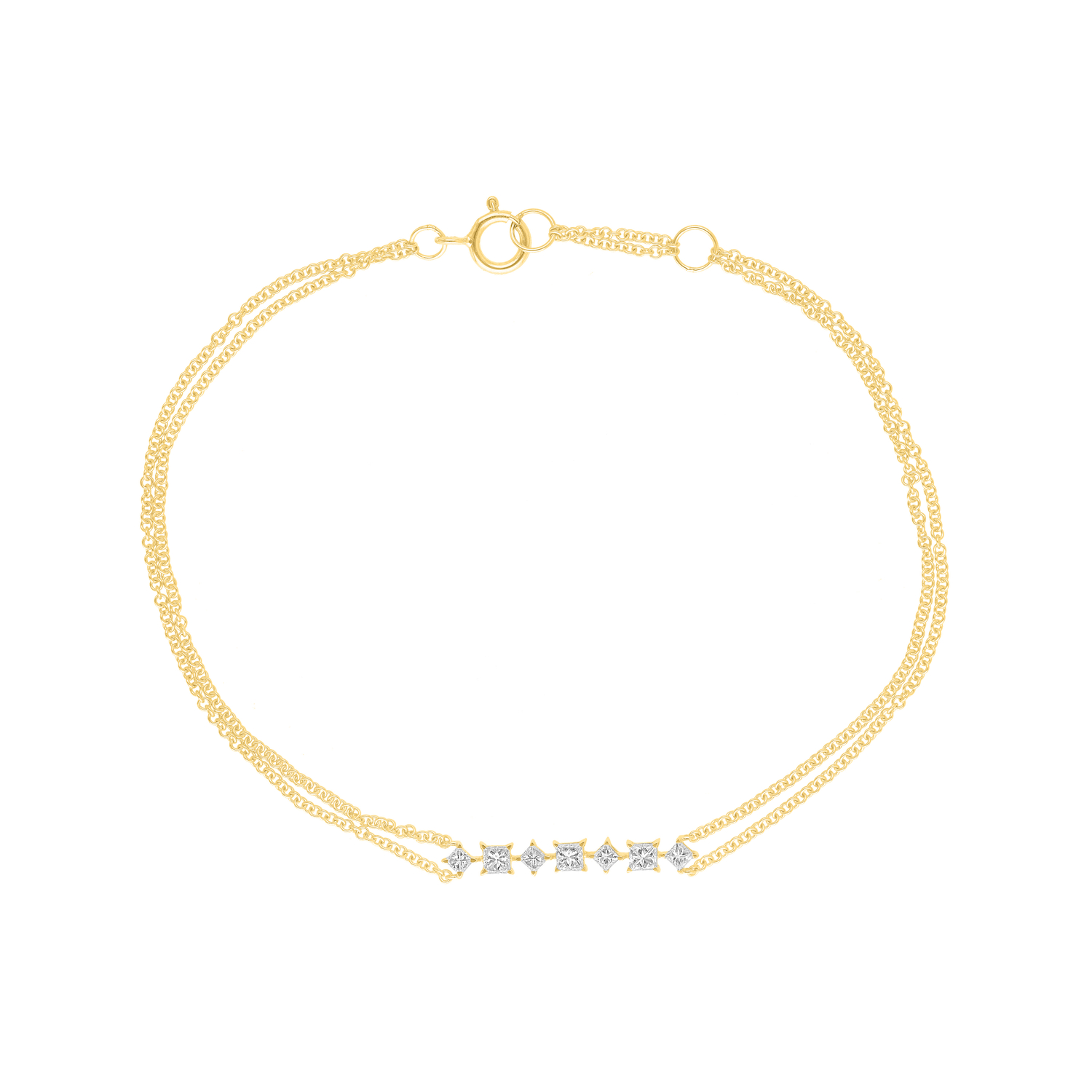 Aerial 18k Yellow Gold Bracelet