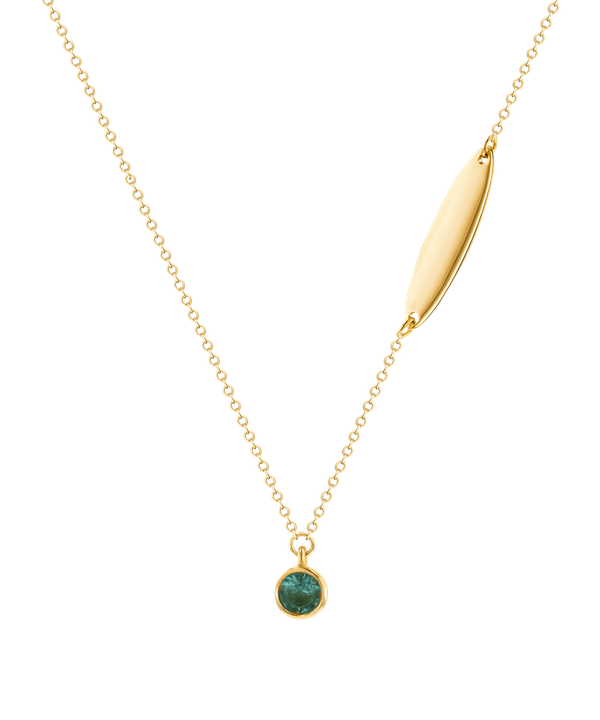 Children's Jewellery Ara Emerald May Birthstone Necklace