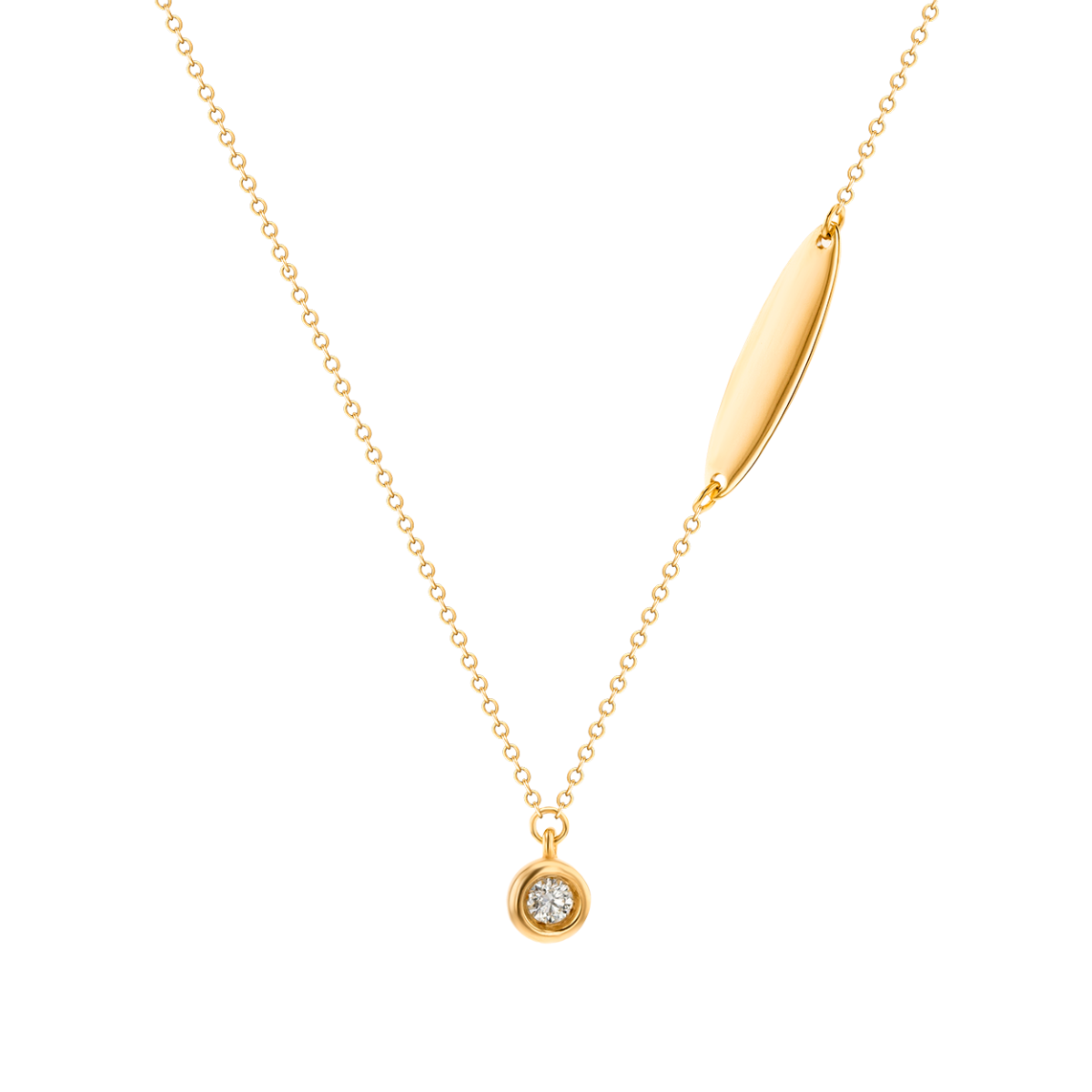 Children's Jewellery Ara Diamond April Birthstone Necklace