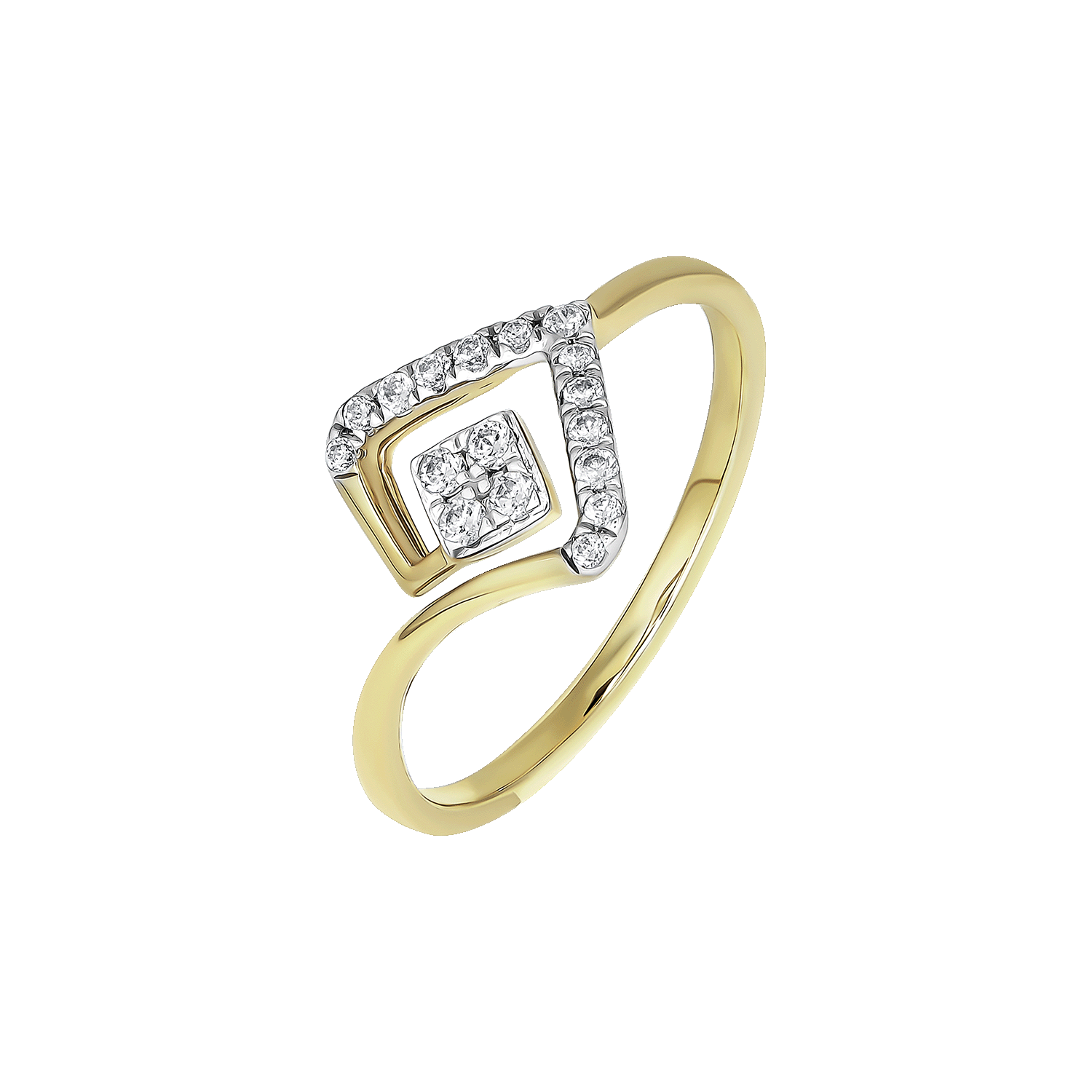 18k Gold Diamond Ring
