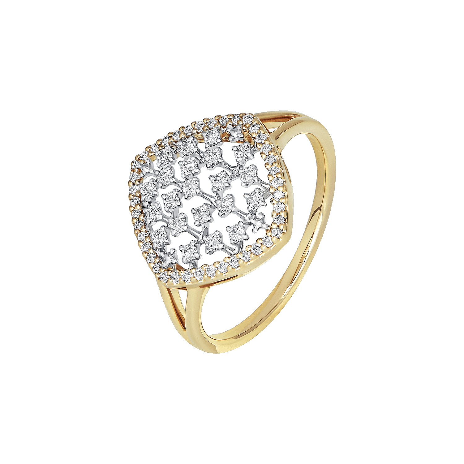 18k Gold Diamond Ring