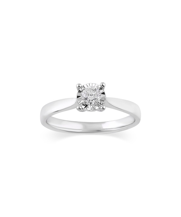 18k White Gold Diamond Ring