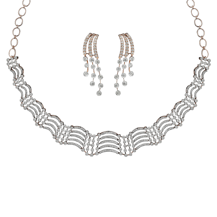 Necklace With Earrings