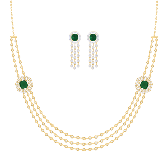 Necklace With Earrings