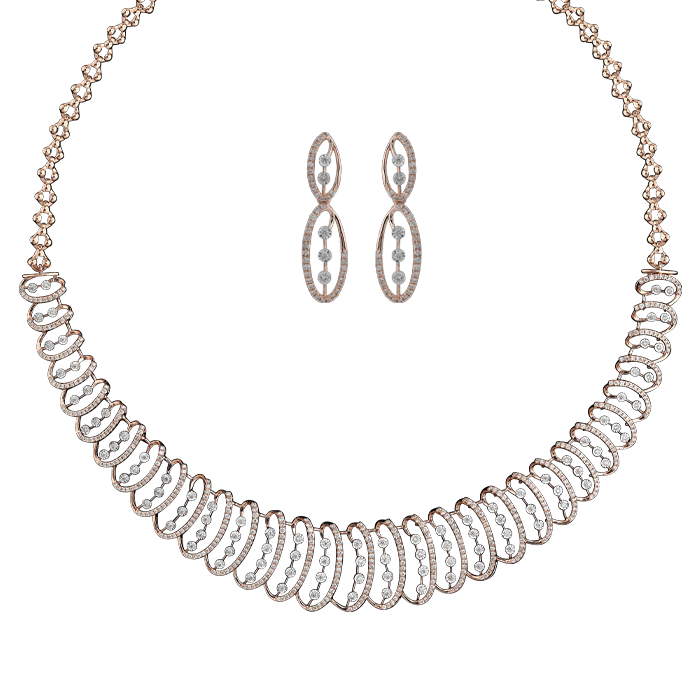 Necklace With Earrings