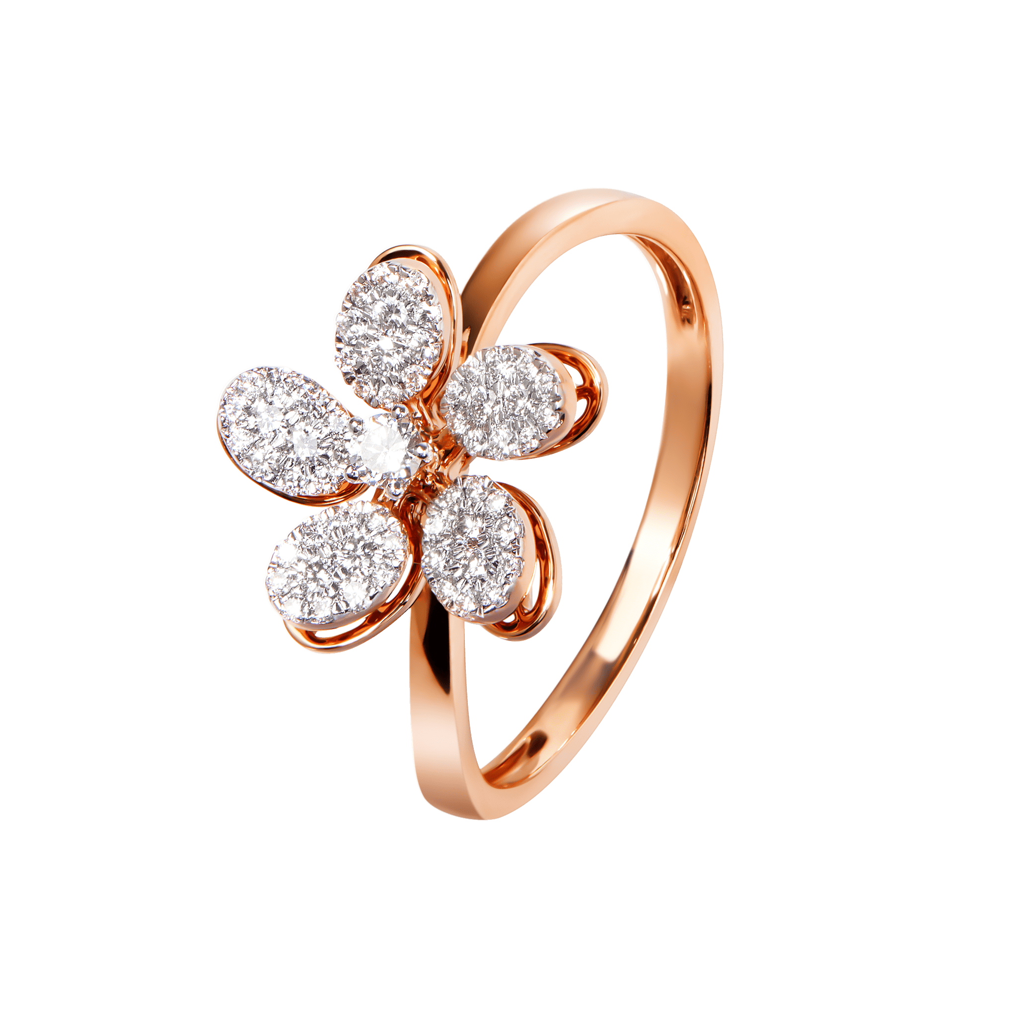 Diamond Ring In 18k Gold