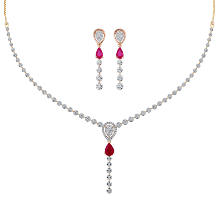 Necklace With Earrings