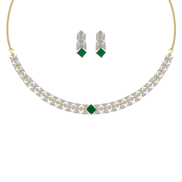 Necklace With Earrings