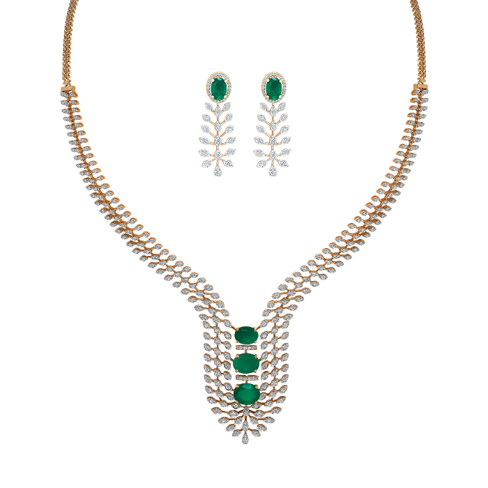Necklace With Earrings