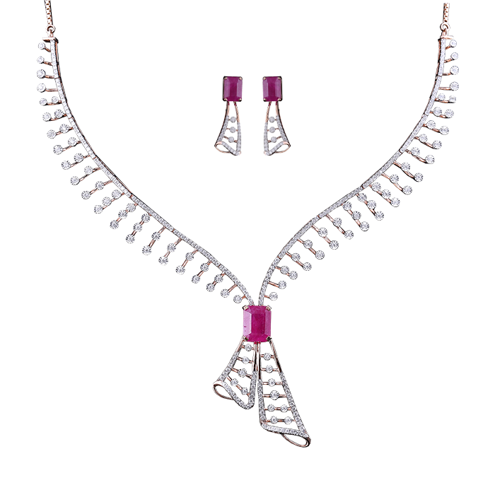 Necklace With Earrings