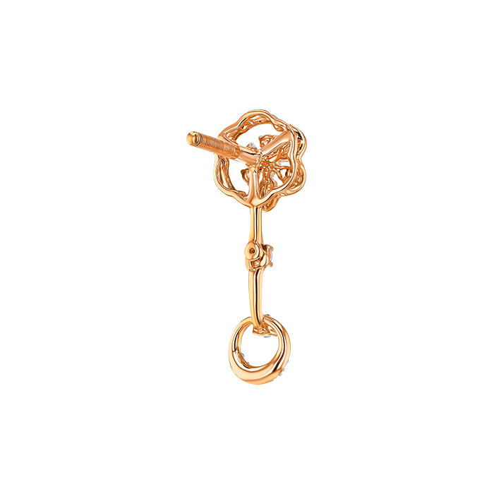 Diamond Necklace & Earring In 18k Gold