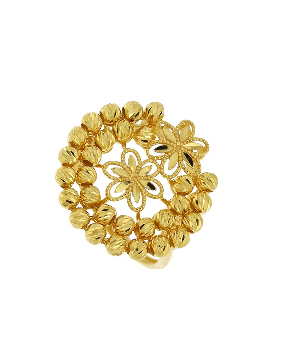 Anmol Floret 21k Yellow Gold Ring