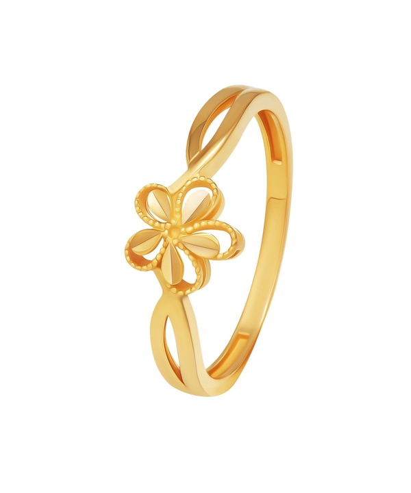 Anmol Floret 21k Yellow Gold Ring