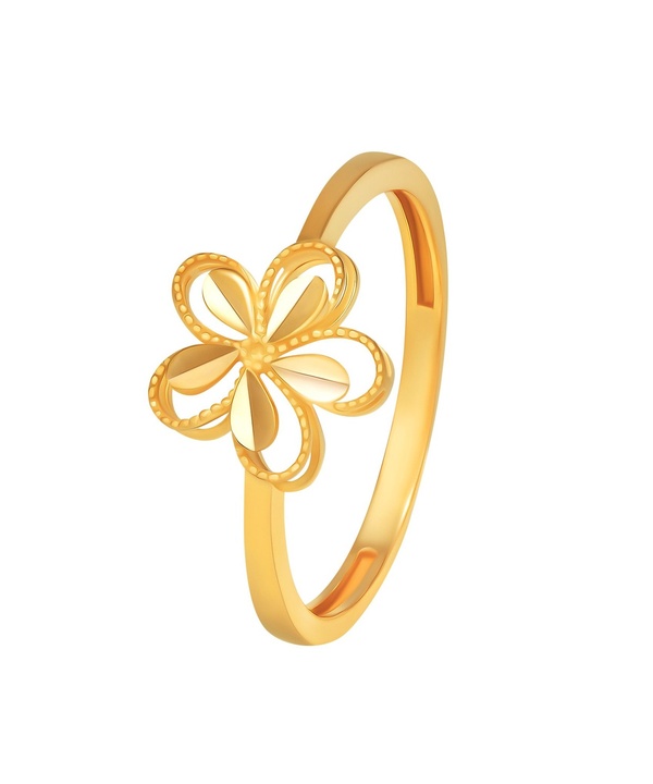 Floret Ring in 21K Yellow Gold