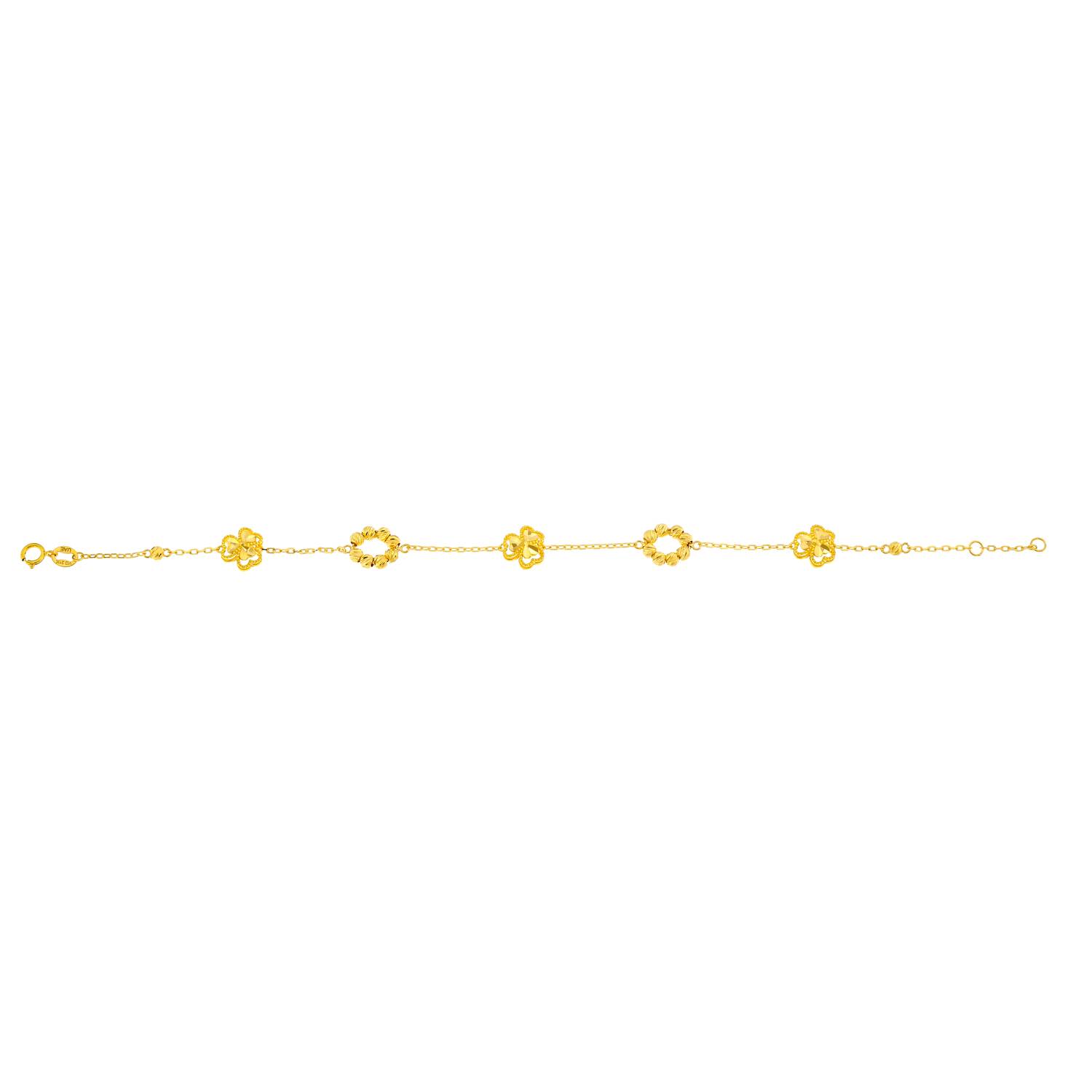 Floret Bracelet in 21K Yellow Gold