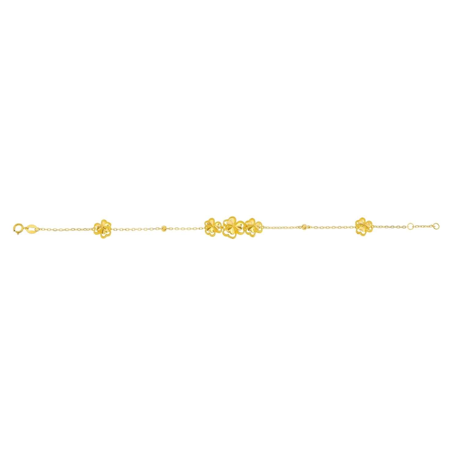 Anmol Floret 21k Yellow Gold Bracelet