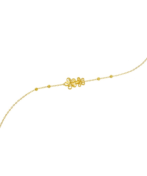 Anmol Floret 21k Yellow Gold Bracelet