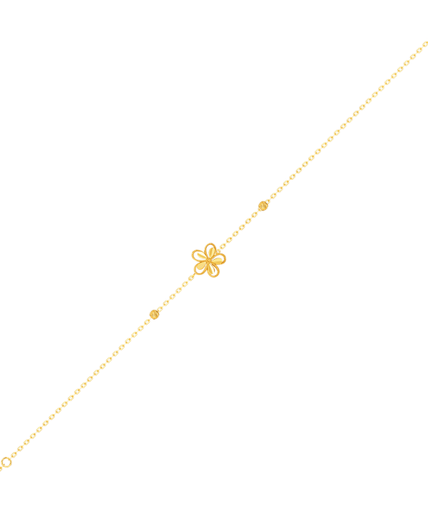 Anmol Floret 21k Gold Bracelet