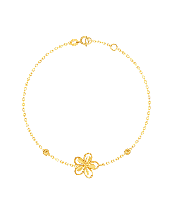 Anmol Floret 21k Gold Bracelet