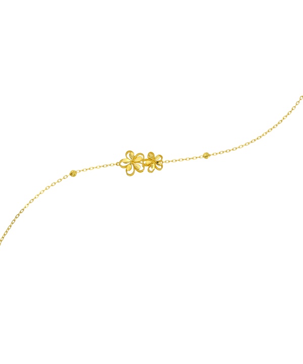 Anmol Floret 21k Yellow Gold Bracelet