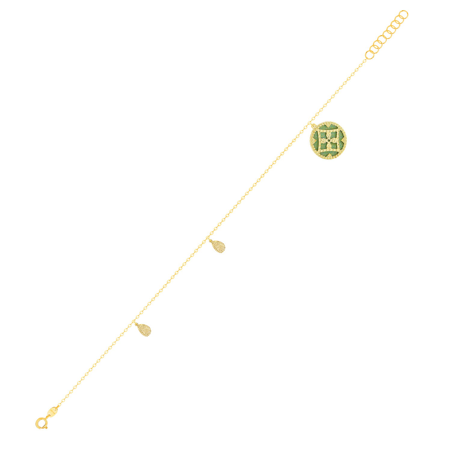 Versailles 18K Yellow Gold Anklet