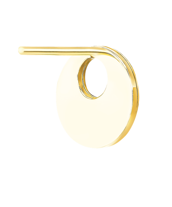 Maasai 18k Gold Mother Of Pearl Earrings