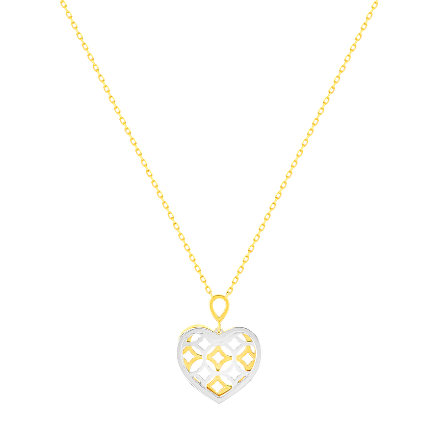Al Qasr Necklace In 18K Yellow And White Gold