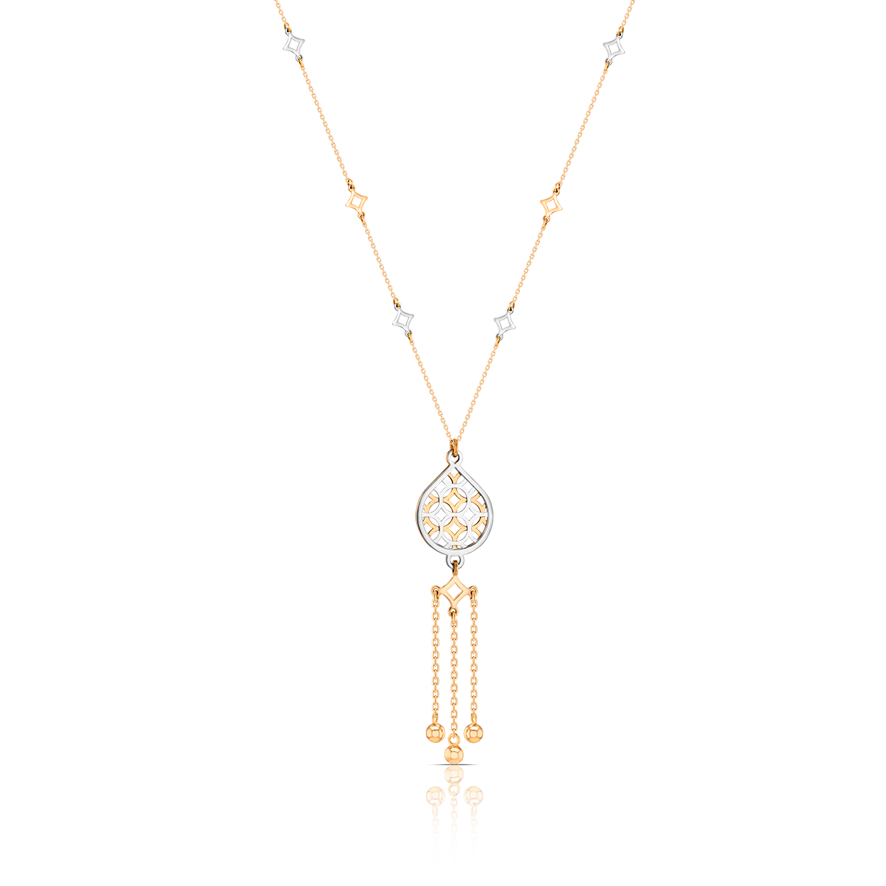 Al Qasr Necklace In 18k Gold