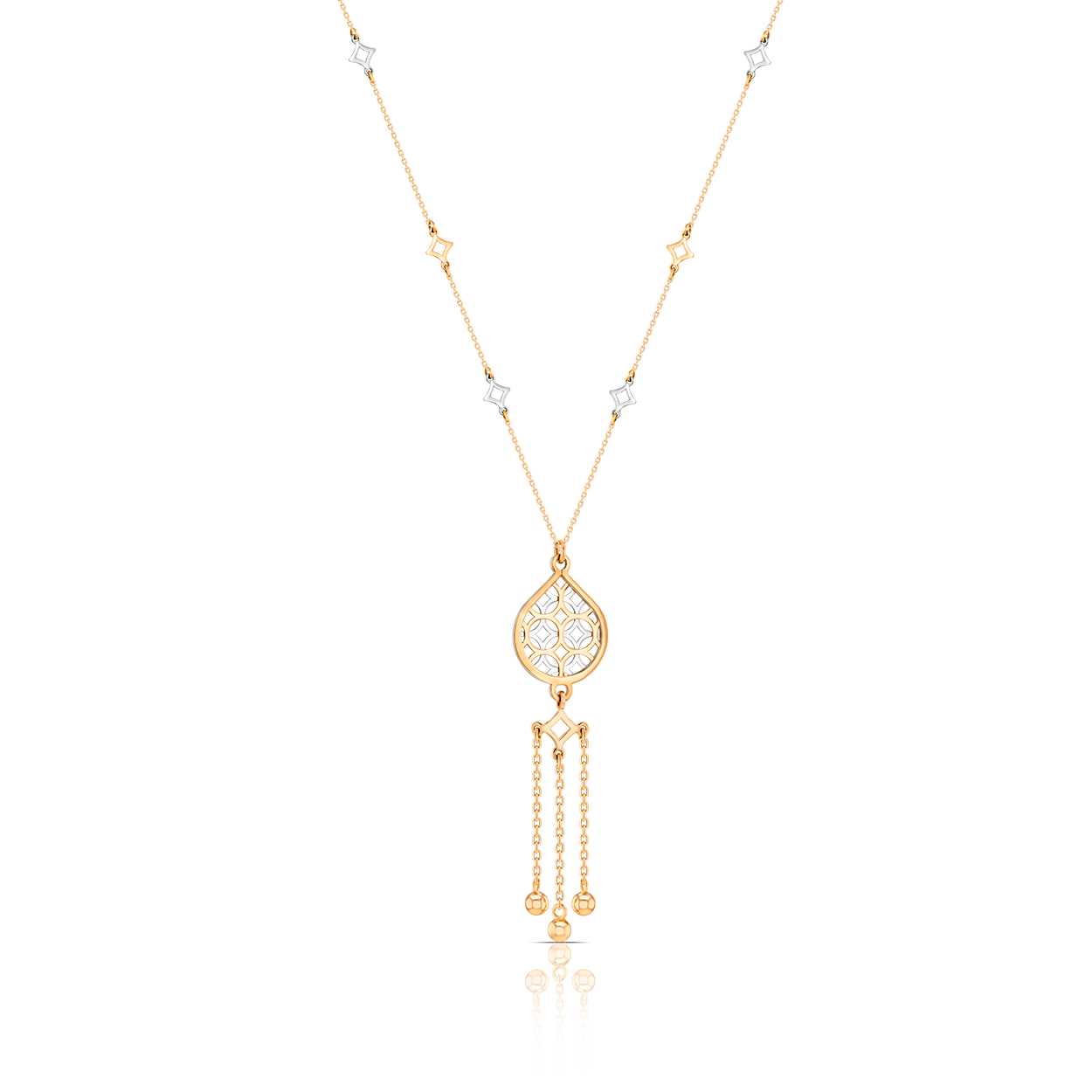 Al Qasr Necklace In 18k Gold