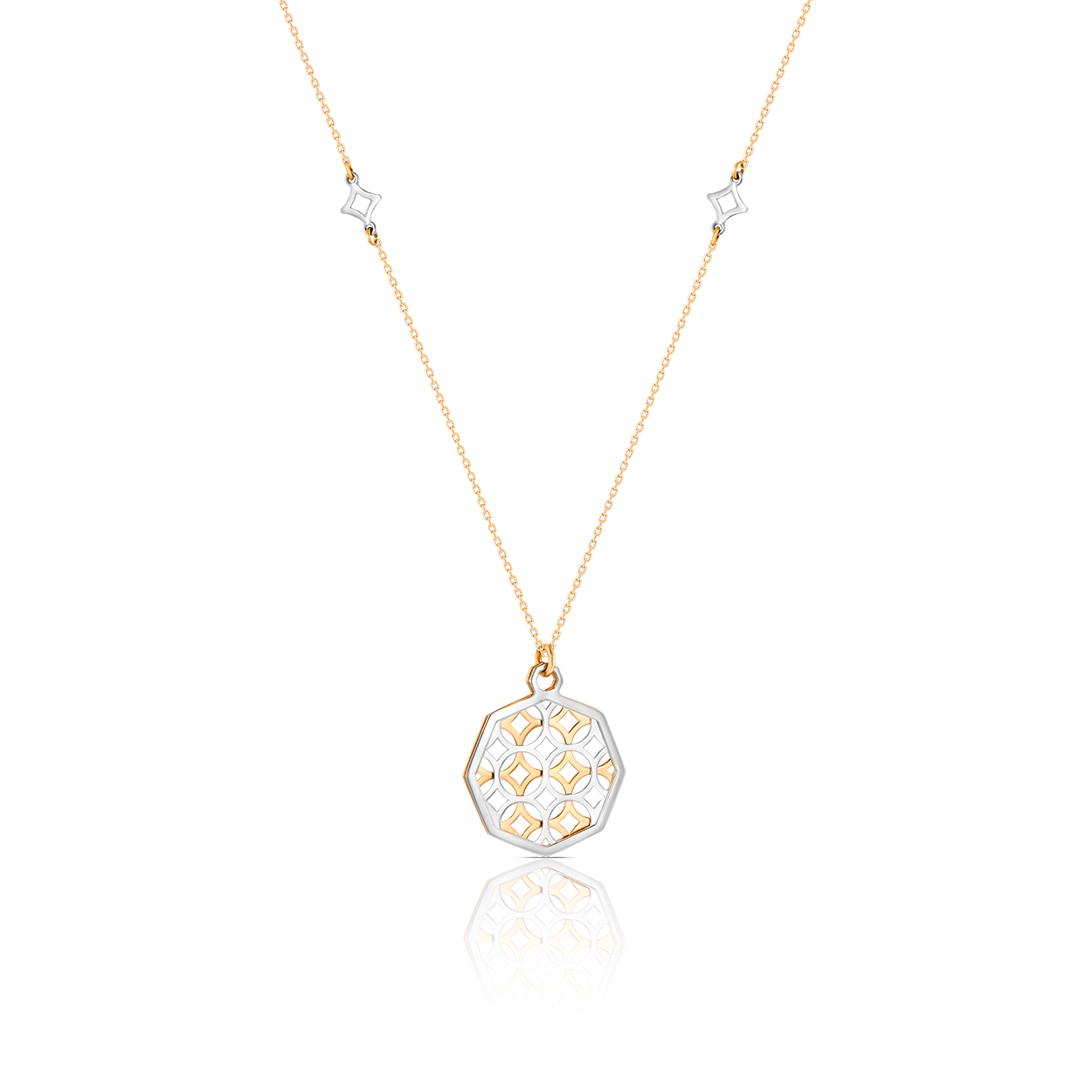 Al Qasr Necklace In 18K Gold