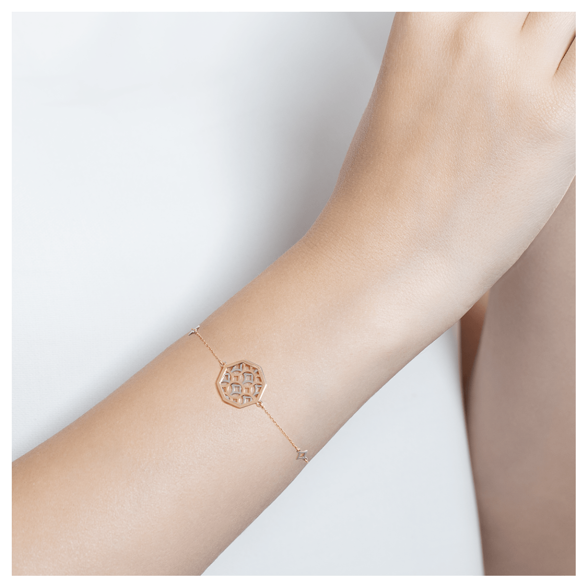 Al Qasr Bracelet In 18k Gold