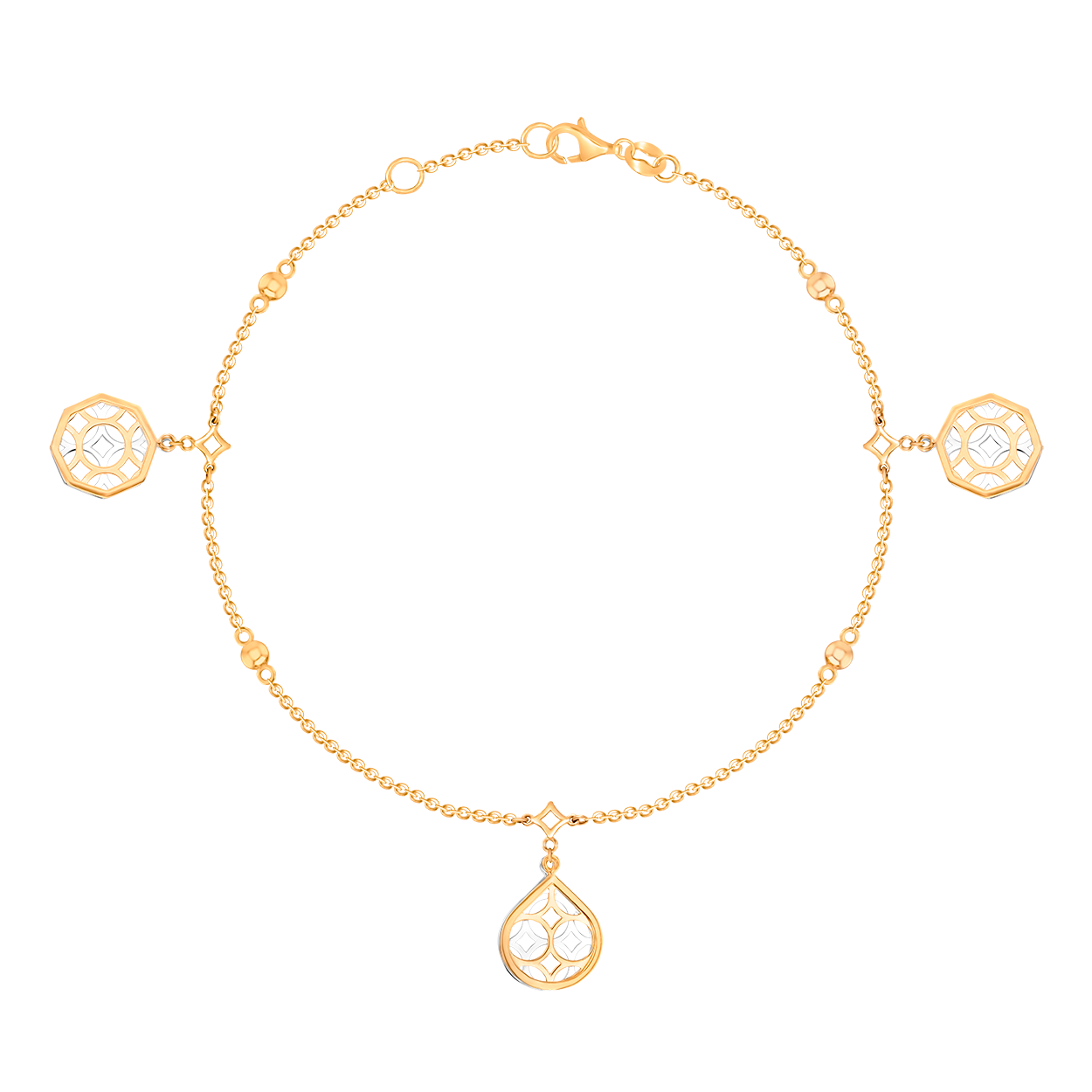 Al Qasr Bracelet In 18k Gold