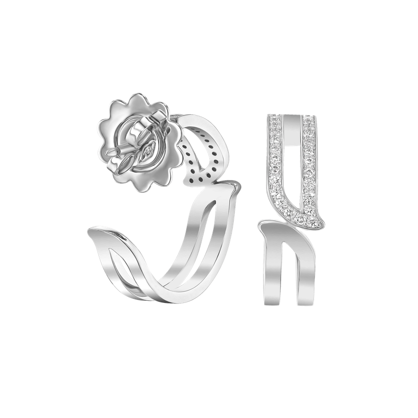 White Gold Diamond Earrings